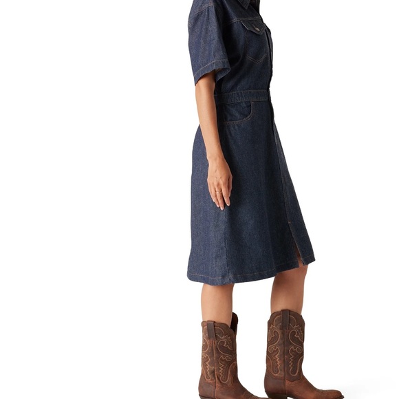 Levi's Signature Vintage Denim Dress - Picture 7 of 10